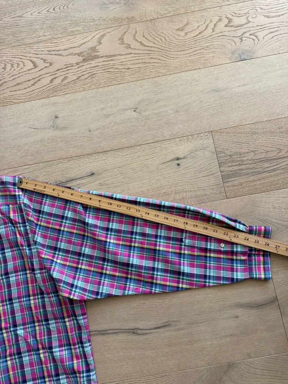 Polo Ralph Lauren Men's Big &‎ Tall Plaid Performance Shirt Pink Navy 3XB Nylon